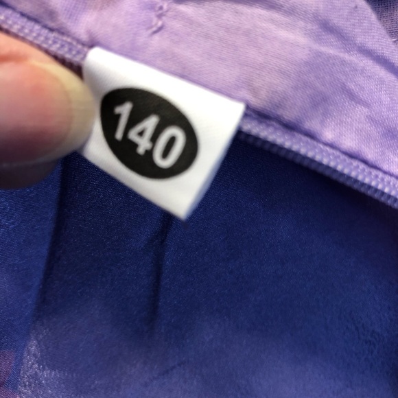 Encanto Isabela Dress Costume size 140/8-10 Sheer sleeves Pearl accents lined - Picture 5 of 7